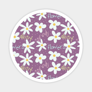 Spring flowers pattern Magnet